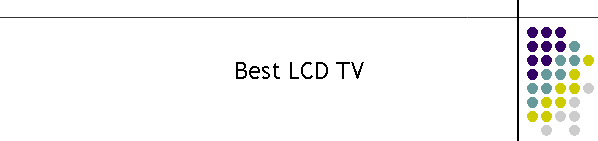 Best LCD TV